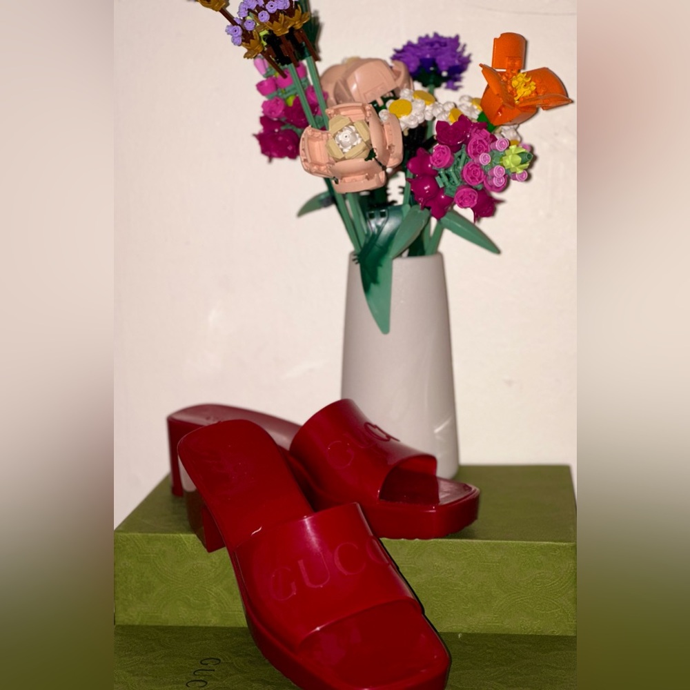 Gucci Jelly Mules